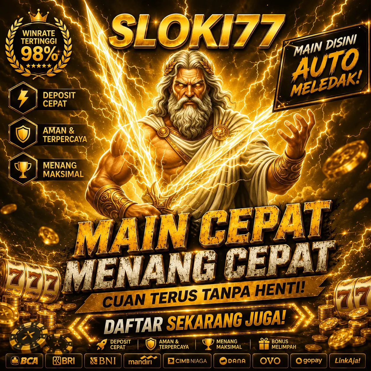 SLOKI77 Banner